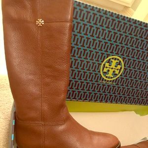 Tory Burch riding boots!
